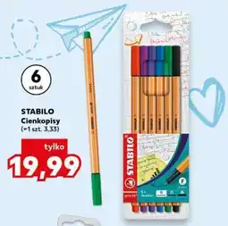Kaufland STABILO Cienkopisy oferta