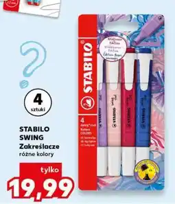 Kaufland STABILO SWING Zakreślacze różne kolory oferta