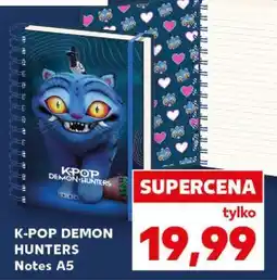 Kaufland K-POP DEMON HUNTERS Notes A5 oferta