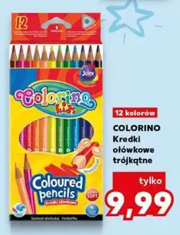 Kaufland COLORINO Kredki ołówkowe trójkątne oferta
