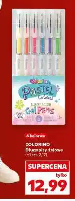 Kaufland COLORINO Długopisy żelowe oferta