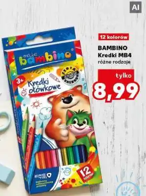 Kaufland BAMBINO Kredki MB4 oferta