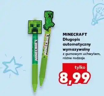 Kaufland MINECRAFT Długopis automatyczny wymazywalny oferta