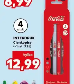 Kaufland INTERDRUK Cienkopisy oferta