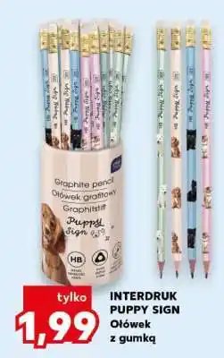 Kaufland INTERDRUK PUPPY SIGN oferta