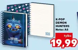 Kaufland K-POP DEMON HUNTERS Notes A5 oferta