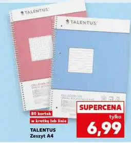 Kaufland TALENTUS Zeszyt A4 oferta