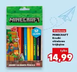Kaufland MINECRAFT Kredki ołówkowe trójkątne oferta