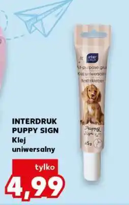 Kaufland INTERDRUK PUPPY SIGN Klej uniwersalny oferta