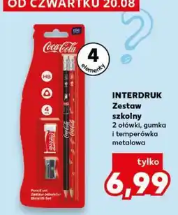 Kaufland INTERDRUK Zestaw szkolny oferta