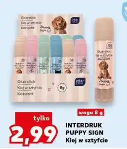 Kaufland INTERDRUK PUPPY SIGN Klej w sztyfcie oferta