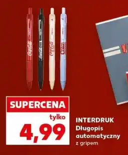 Kaufland INTERDRUK Długopis automatyczny z gripem oferta