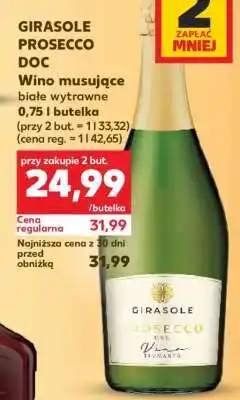Kaufland GIRASOLE PROSECCO DOC oferta