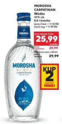 Kaufland MOROSHA CARPATHIAN Wódka oferta