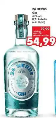 Kaufland 24 HERBS Gin oferta