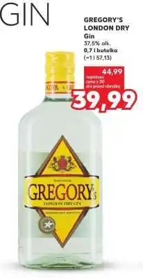 Kaufland GREGORY'S LONDON DRY Gin oferta