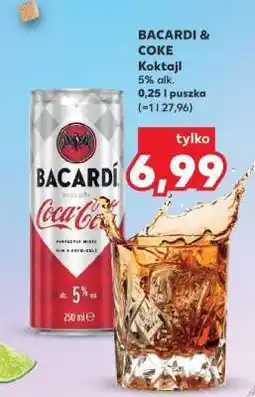 Kaufland BACARDI & COKE Koktajl oferta