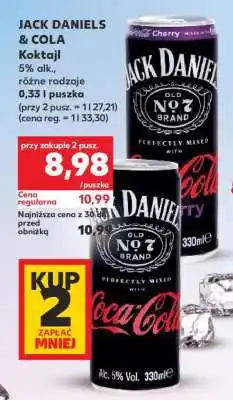 Kaufland JACK DANIELS & COLA Koktajl oferta