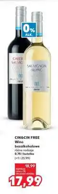 Kaufland CIN&CIN FREE Wino oferta