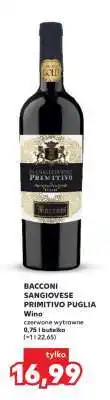 Kaufland BACCONI SANGIOVESE PRIMITIVO PUGLIA oferta