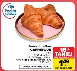 Carrefour Croissant maślany oferta
