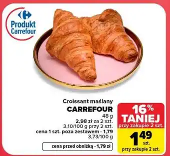 Carrefour Croissant maślany oferta