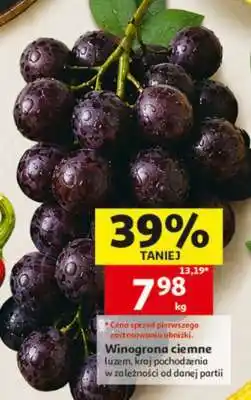 Auchan Winogrona ciemne oferta