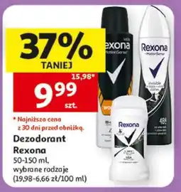 Auchan Dezodorant Rexona oferta