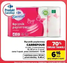 Carrefour Ręcznik papierowy Carrefour oferta