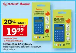 Auchan Kalkulator 12-cyfrowy oferta