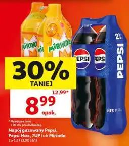 Auchan Napój gazowany Pepsi, Pepsi Max, 7up lub Mirinda oferta