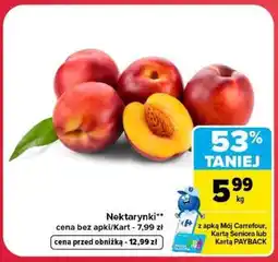 Carrefour Nektarynki oferta