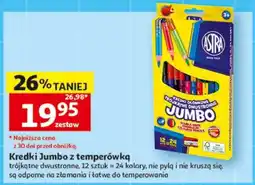 Auchan Kredki Jumbo z temperówką oferta