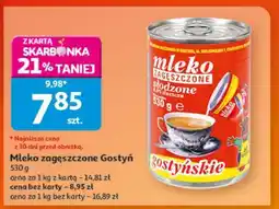Auchan Mleko zagęszczone Gostyń oferta