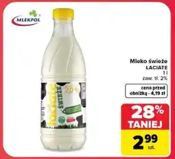 Carrefour Mleko ŚWIEŻE ŁACIATE oferta