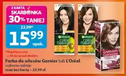 Auchan Farba do włosów Garnier lub L'Oréal oferta