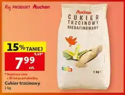 Auchan Cukier trzcinowy oferta