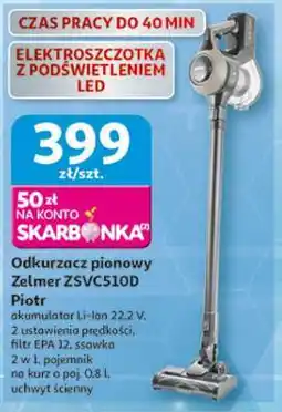 Auchan Odkurzacz pionowy Zelmer ZSVC510D oferta