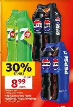 Auchan Napój gazowany Pepsi, Pepsi Max, 7 Up lub Mirinda oferta