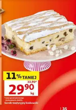 Auchan Sernik tradycyjny krakowski oferta