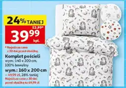 Auchan Komplet pościeli oferta