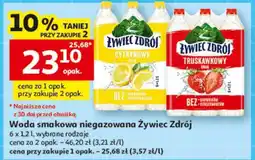 Auchan Woda smakowa niegazowana Żywiec Zdrój oferta