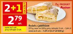 Auchan Rożek z jabłkiem oferta