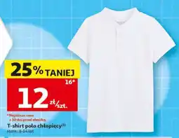 Auchan T-SHIRT POLO CHŁOPIĘCY oferta