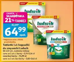 Auchan Tabletki lub Kapsułki do zmywarki Ludwik oferta
