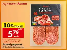 Auchan Salami pepperoni oferta