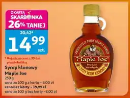 Auchan Syrop klonowy Maple Joe oferta