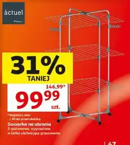 Auchan Suszarka na ubrania oferta