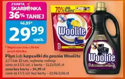 Auchan Płyn lub kapsułki do prania Woolite oferta