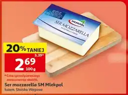 Auchan Ser Mozzarella SM Mlekpol oferta